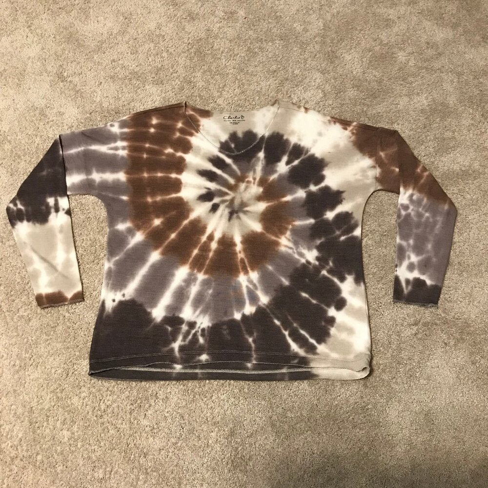 Charlie B Brown Tie Dyed Sweater Sz M